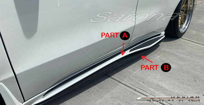 Custom Acura MDX  All Styles Side Skirts (2014 - 2021) - $990.00 (Part #AC-024-SS)